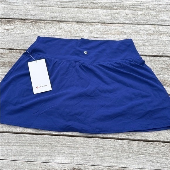 lululemon athletica Dresses & Skirts - Lululemon Align High-Rise Skirt deep sea blue size 14 nwt 💙